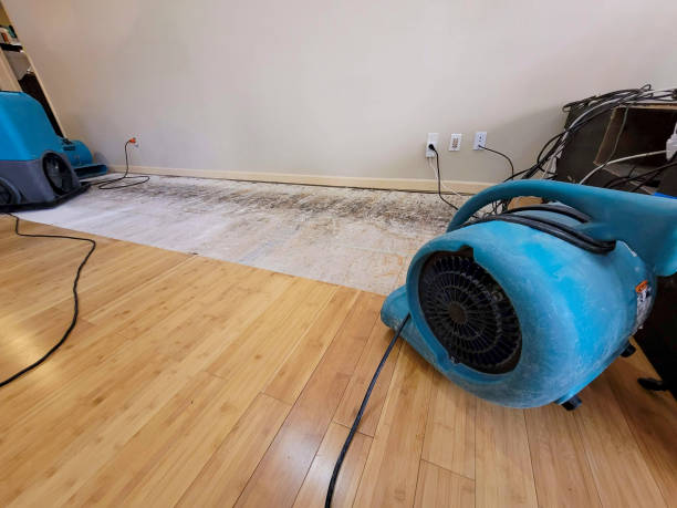 Professional Water Extraction technician working in Pryor, OK